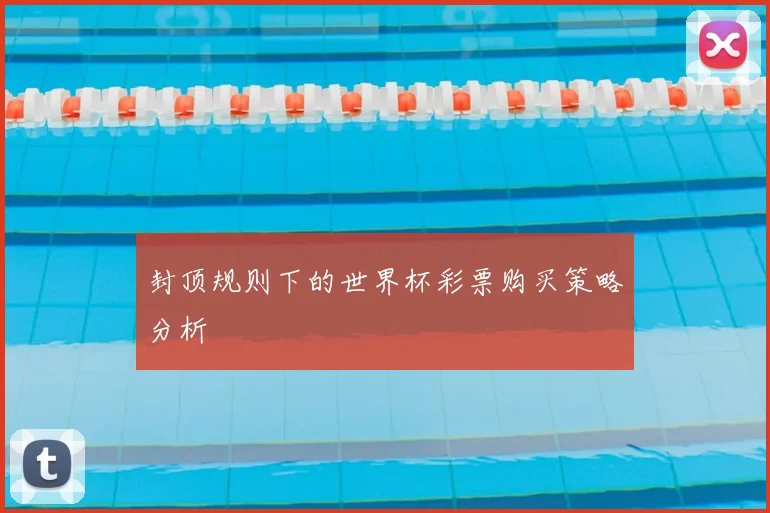 封顶规则下的世界杯彩票购买策略分析